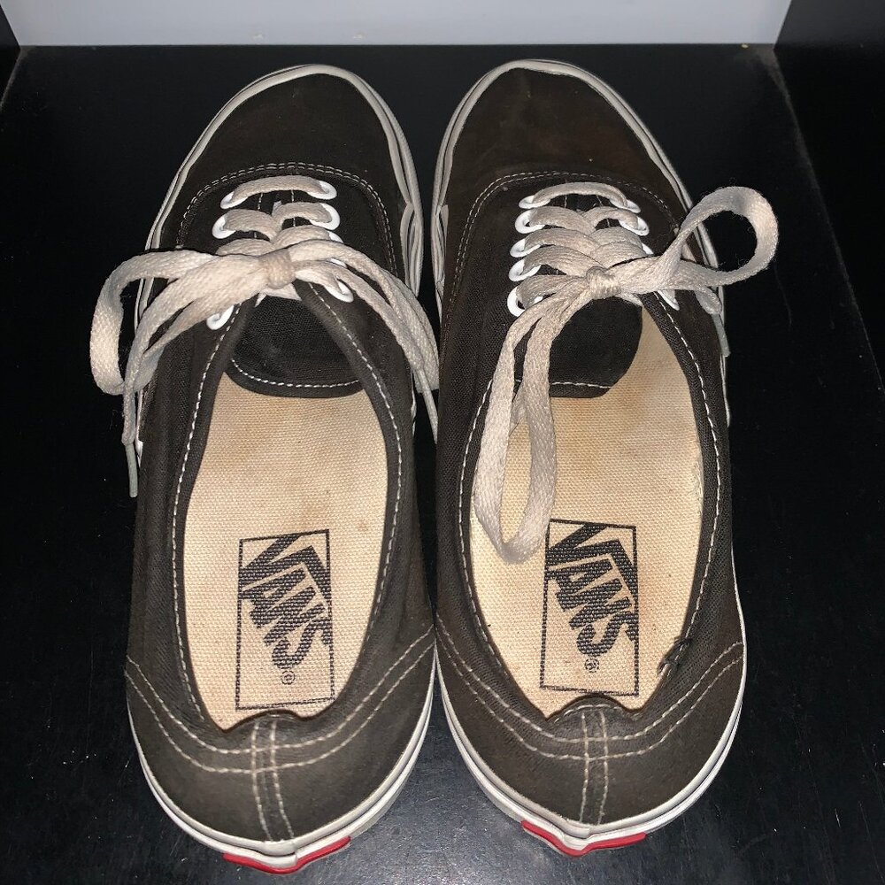 Well Worn Vans Off The Wall Women's Shoes Size 8.5 Fairly Trashed